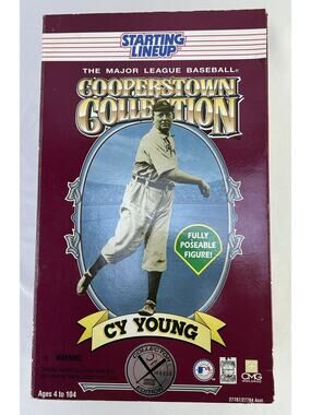 Starting Lineup MLB Cooperstown Collection Cy Young Action Figure NIB 1996